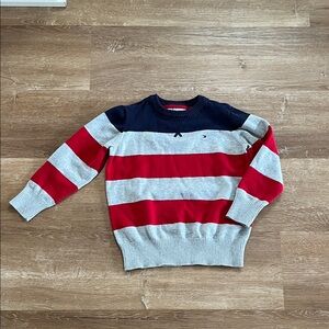 Tommy Hilfiger Kids Striped Crewneck Sweater